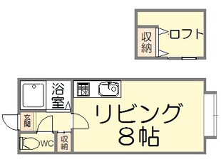 手稲駅 徒歩34分 1階の物件間取画像